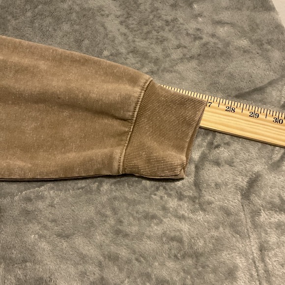 Vintage-Retro Style CERVEZA CORONA Size MEDIUM Brown Logo Pull-Over Sweater #335 - Picture 7 of 7